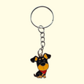Dog Dachshund Keyring