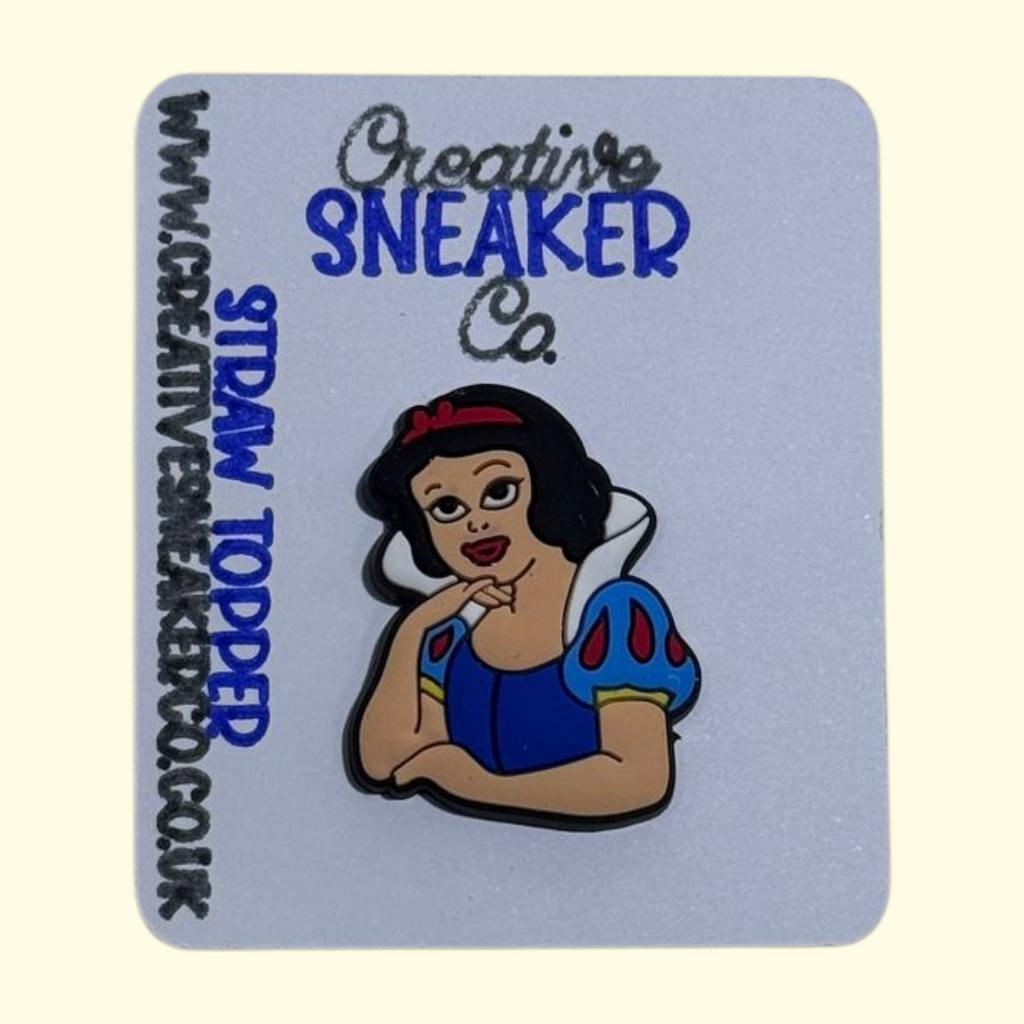 Princess Snow White Straw Topper
