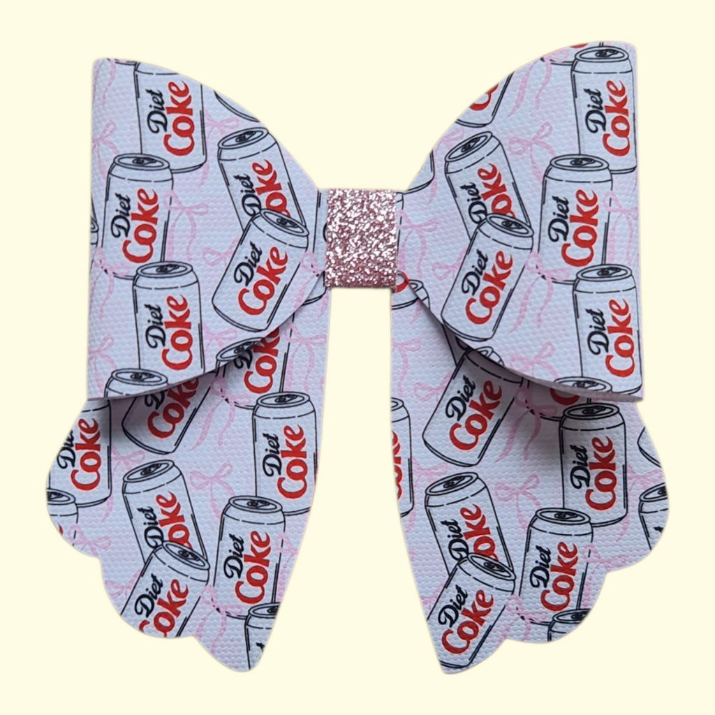 Diet Coke Sailor Hair Bow