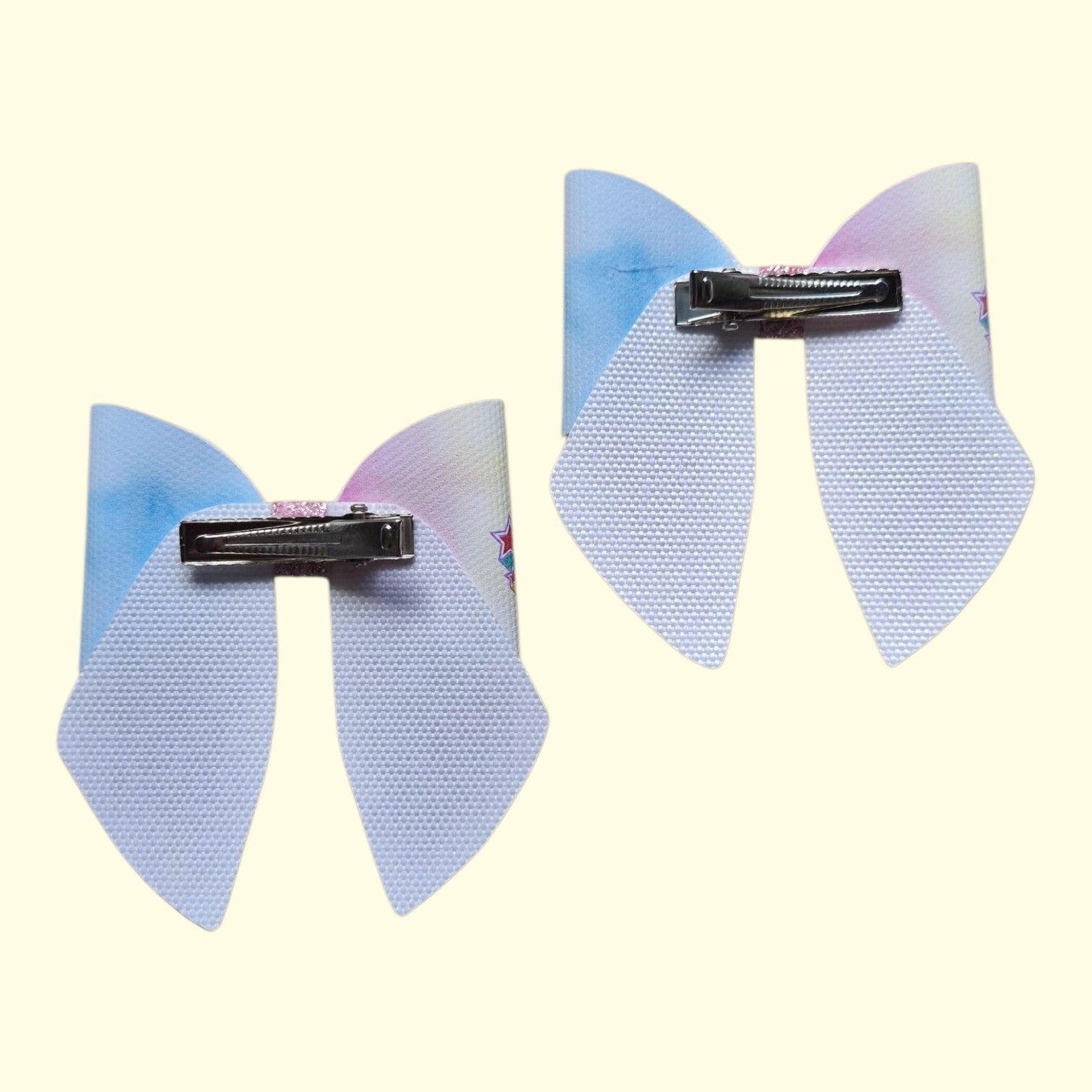 Peppa Pig Mini Sailor Hair Bows x2