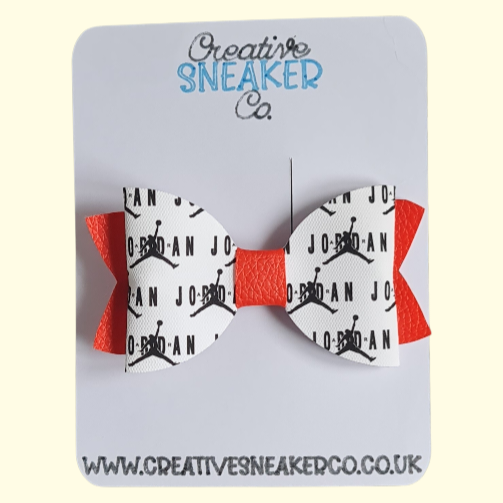 Jumpman Red Hair Bow