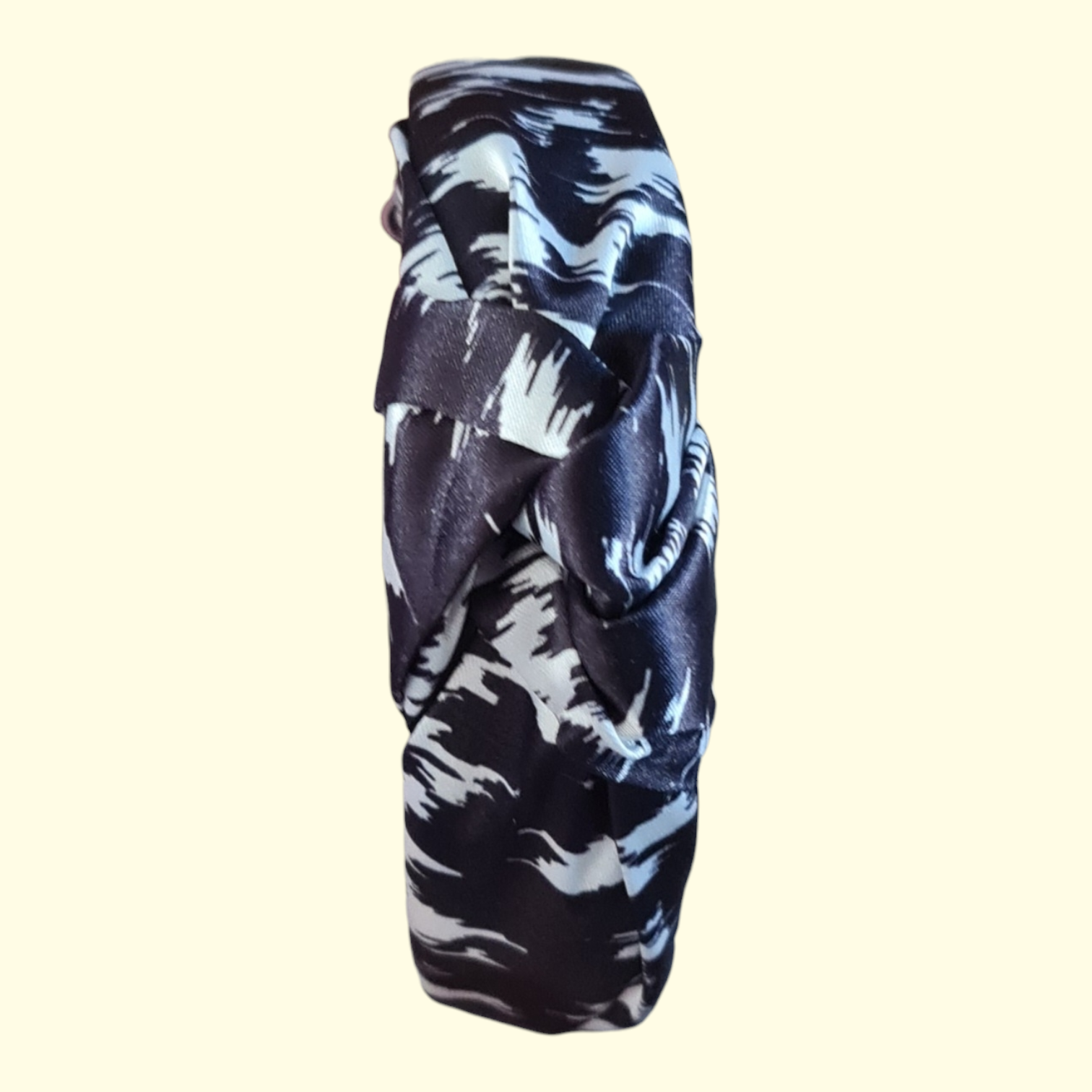 Black and White Knot Headband