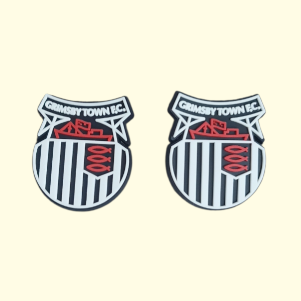 Grimsby Town Football Club Crocs Charms x2