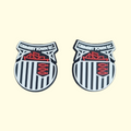 Grimsby Town Football Club Crocs Charms x2