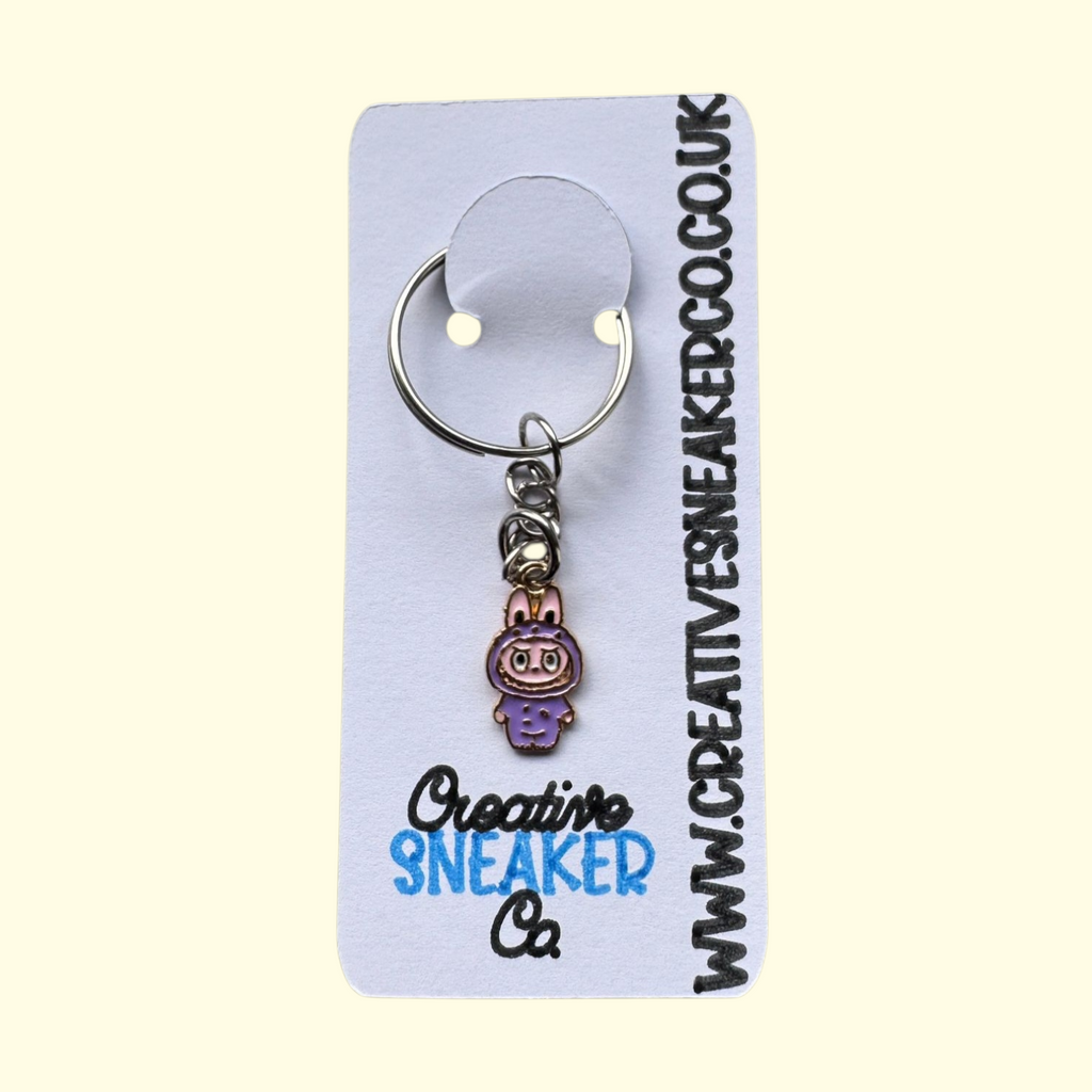 Labubu Body Purple Keyring