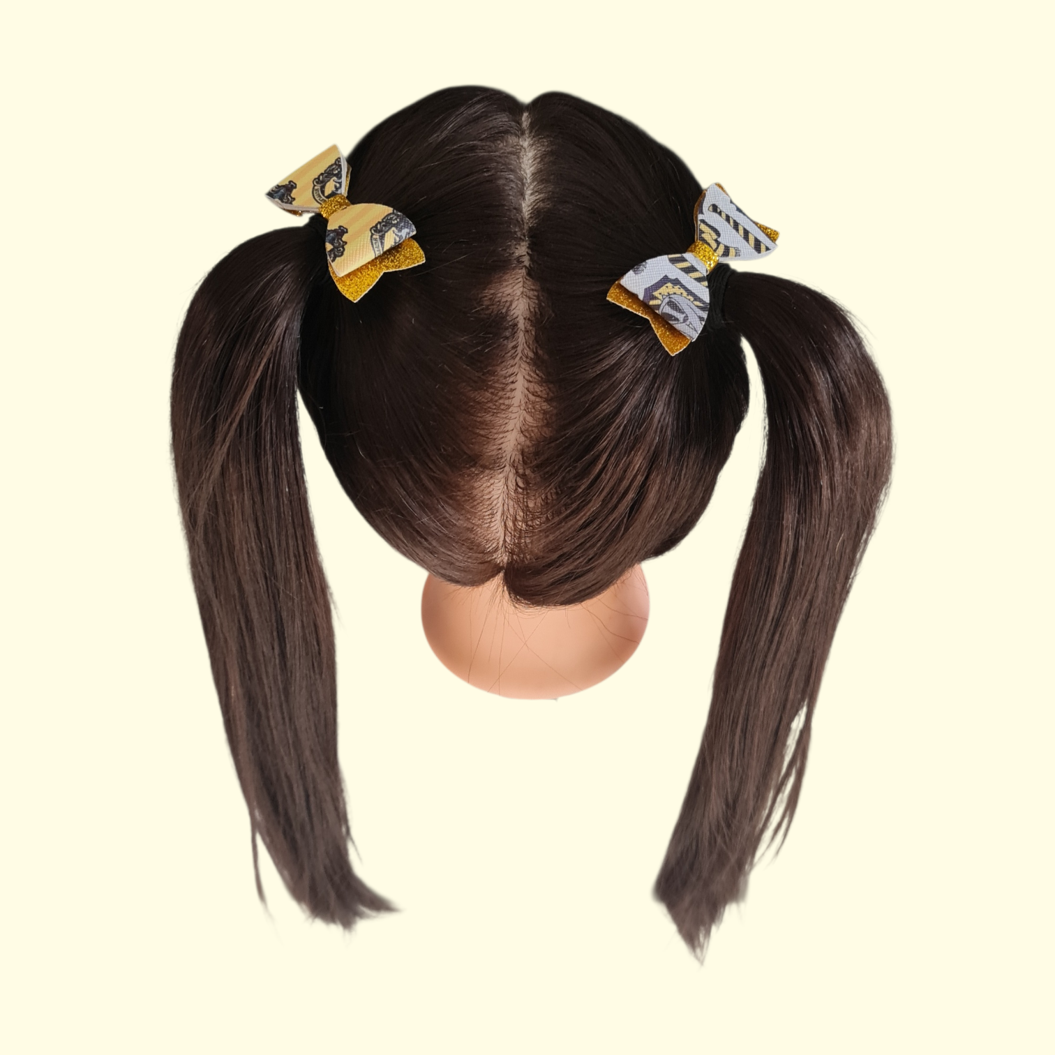 Harry Potter Hufflepuff Hair Bow x2