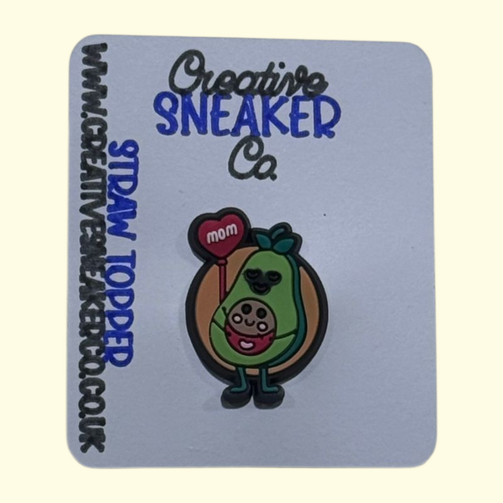 Avocado Mom Straw Topper