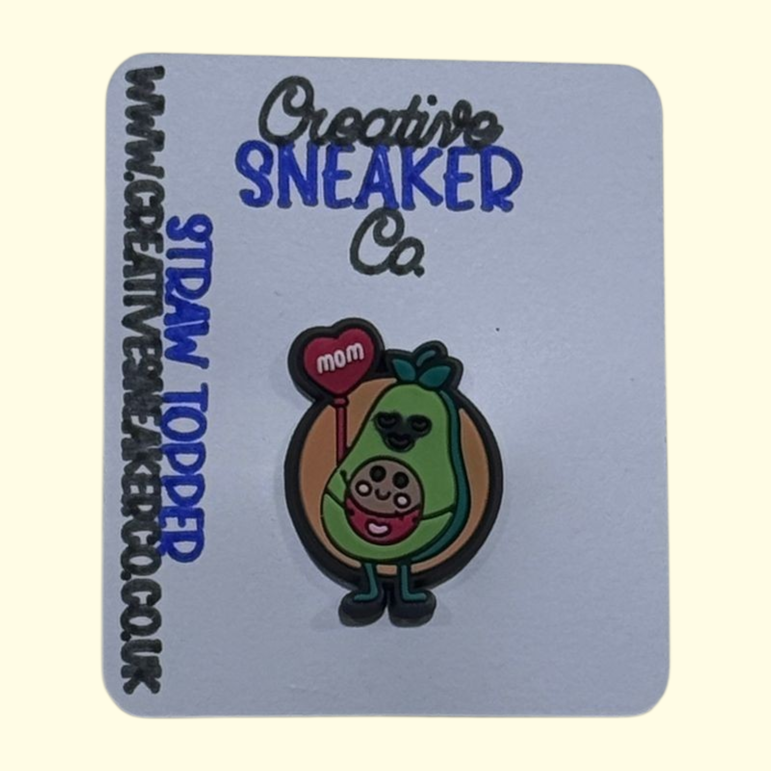 Avocado Mom Straw Topper