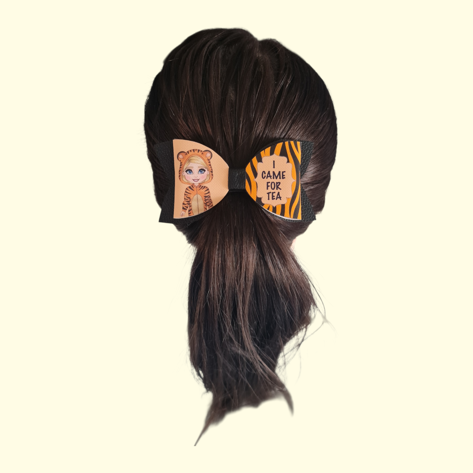 The Tiger Who Came To Tea Hair Bow