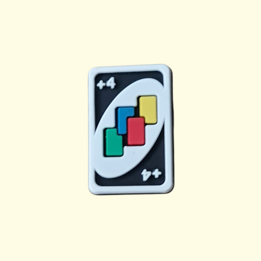 Uno Crocs Charms x4