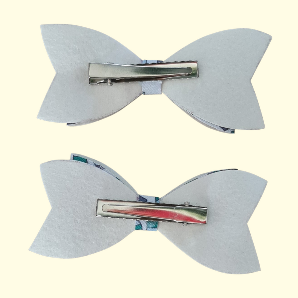 Harry Potter Slytherin Hair Bow x2