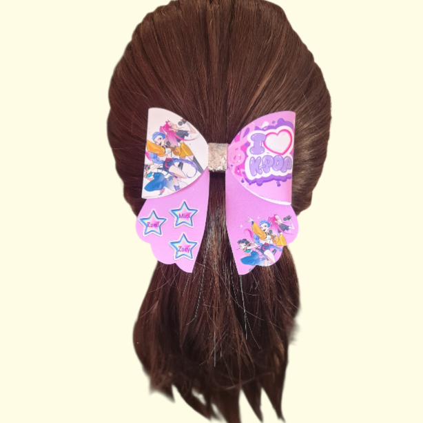 Huntrix I Love K-Pop Sailor Hair Bow