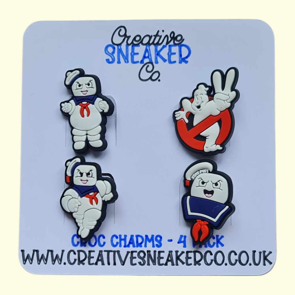 Ghost Busters Crocs Charms x4