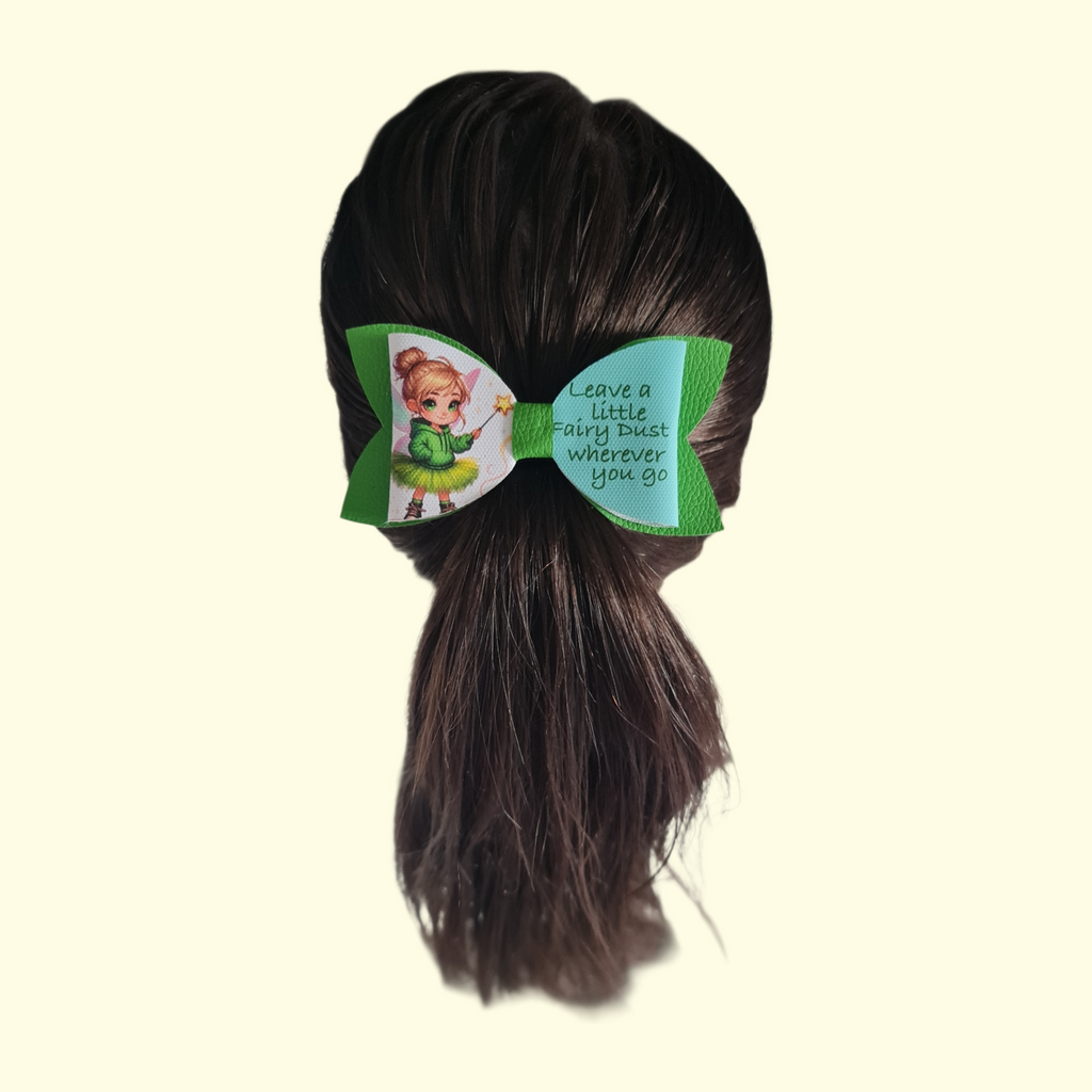 Tinkerbell Hair Bow